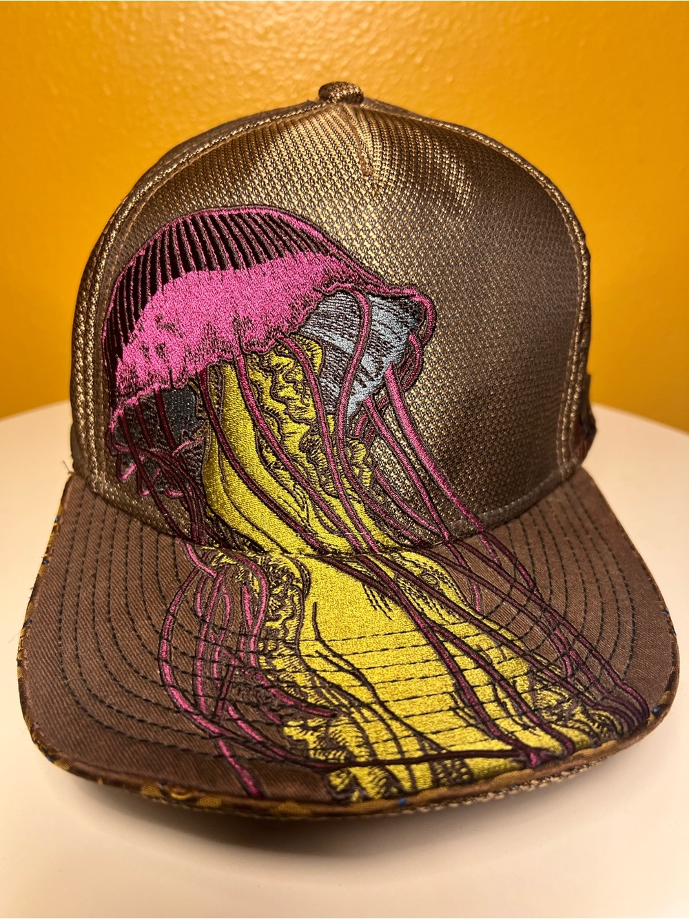 Goorin Brothers Minna 1333 “Jellyfish” Baseball Hat XL Limited Print Rare Art